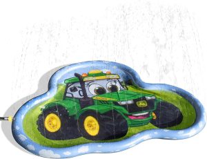 Summer Fun Awaits: Our Experience with the John Deere Splash Pad