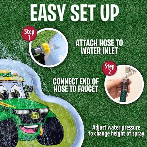Summer Fun⁢ Awaits: Our Experience with ‌the John Deere Splash Pad